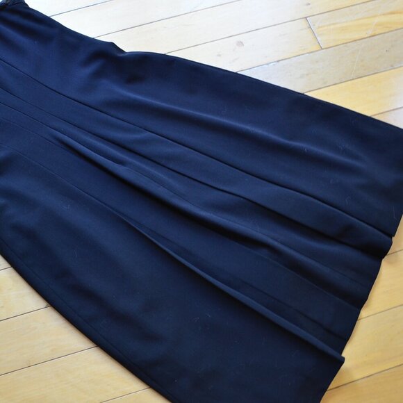 Piazza Sempione Black Wool Sleeveless Dress IT 42 - Picture 13 of 14